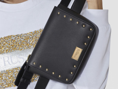 TRUSSARDI Dafne Belt Bag Borsa Donna Black 75B00866