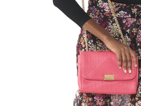 TRUSSARDI Frida Shoulder Bag Borsa Donna Begonia Pink 75B00903