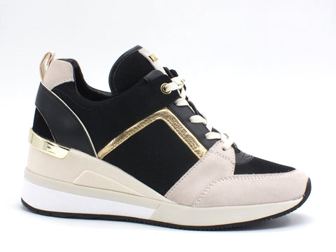 MICHEAL KORS Georgie Trainer Sneakers Light Cream Multi 43R9GEFS1S