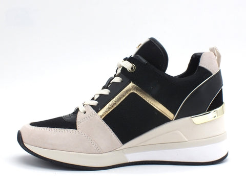 MICHEAL KORS Georgie Trainer Sneakers Light Cream Multi 43R9GEFS1S