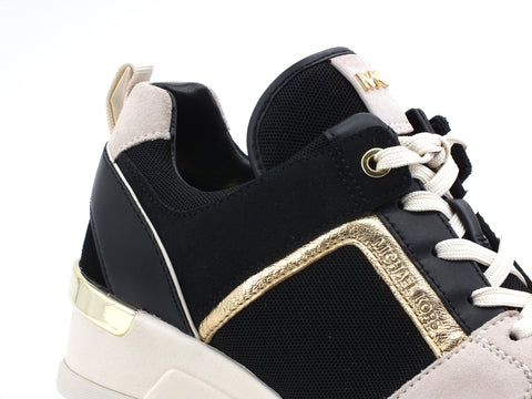 MICHEAL KORS Georgie Trainer Sneakers Light Cream Multi 43R9GEFS1S