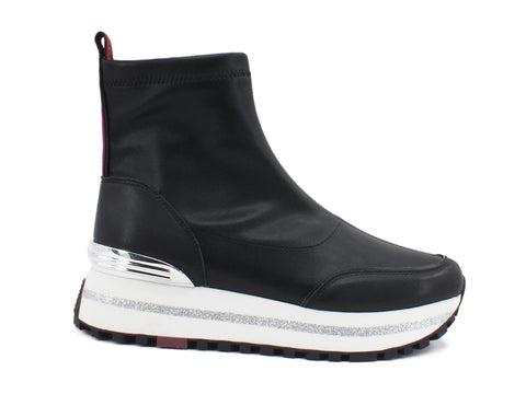 LIU JO Wonder Maxi 10 Sneakers Calzino Black BF0071EX046