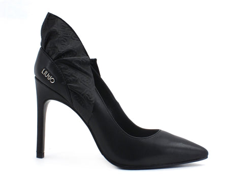 LIU JO Milu 7 Decoltè Nappa Black SF0123P0062