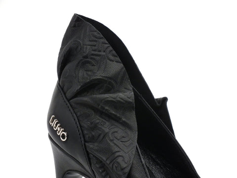 LIU JO Milu 7 Decoltè Nappa Black SF0123P0062