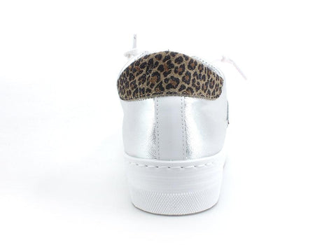 2STAR Sneaker HS Low Retro Leo Platform Silver White Grey 2SD3441 - Sandrini Calzature e Abbigliamento