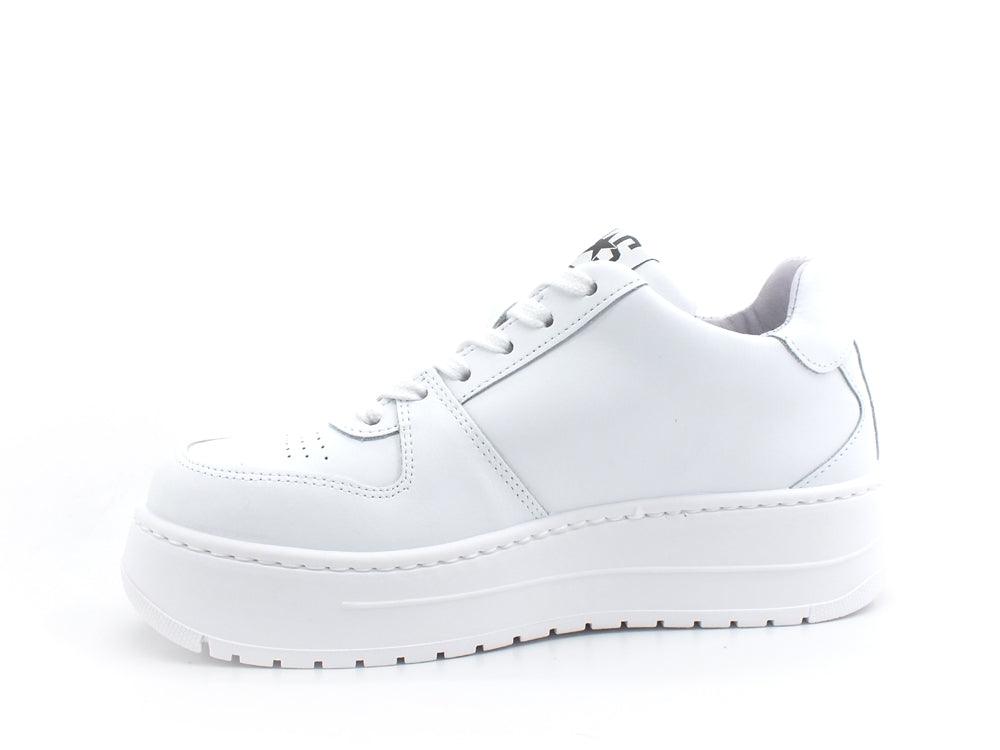 2STAR Sneaker Queen Low Platform White Gold Black 2SD3272 - Sandrini Calzature e Abbigliamento