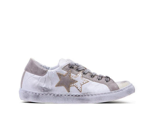 2STARS Sneakers Bianco Grigio 2SU1800 - Sandrini Calzature e Abbigliamento