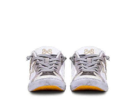 2STARS Sneakers Bianco Grigio 2SU1800 - Sandrini Calzature e Abbigliamento