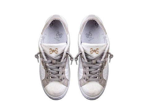 2STARS Sneakers Bianco Grigio 2SU1800 - Sandrini Calzature e Abbigliamento