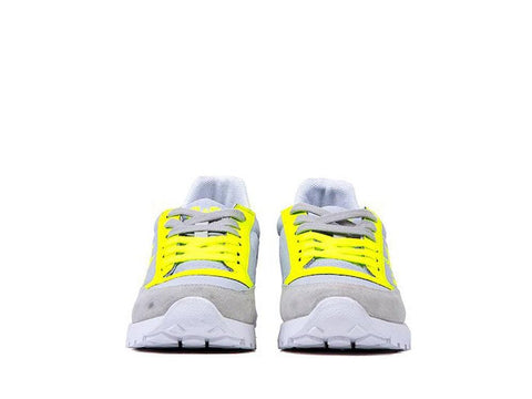 2STARS Sneakers Grigio Ghiaccio Giallo 2SD1960 - Sandrini Calzature e Abbigliamento