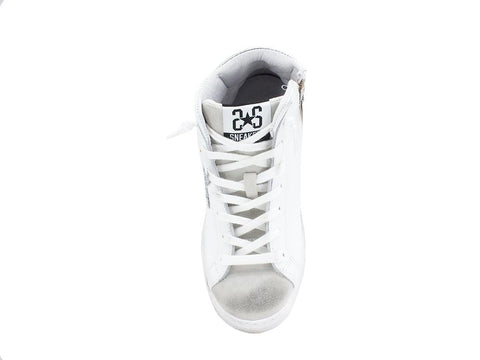 2STARS Sneakers High White 2SD2940 - Sandrini Calzature e Abbigliamento