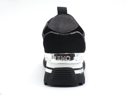 LIU JO Wonder 2.0 Sneakers Glitter Black BF0069TX085
