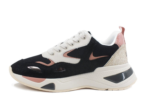 LIU JO Hoa 01 Sneakers Running Black Taupe BF0017PX096