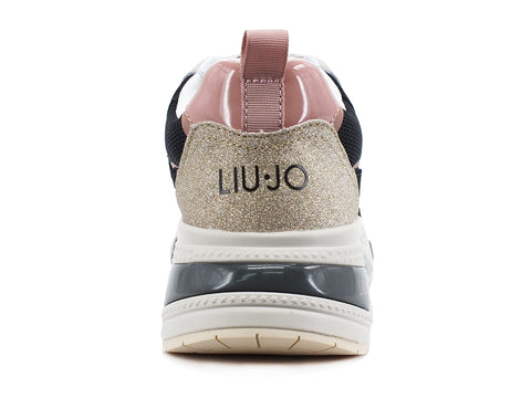 LIU JO Hoa 01 Sneakers Running Black Taupe BF0017PX096