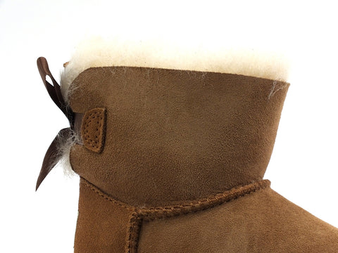 UGG K Mini Bailey Bow II Stivaletto Chestnut K1017397K