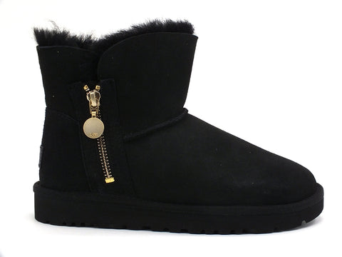 UGG W Bailey Zip Mini Stivaletto Black 1112481W
