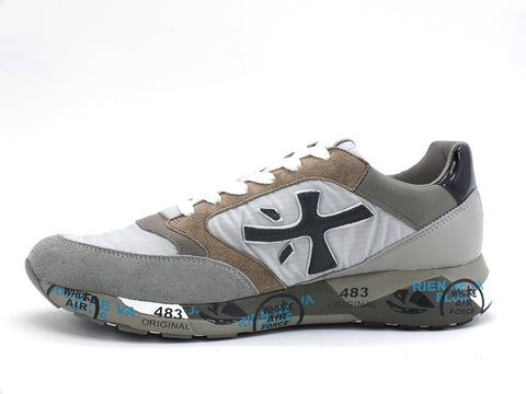 PREMIATA Sneakers Uomo Light Grey ZACZAC-4973