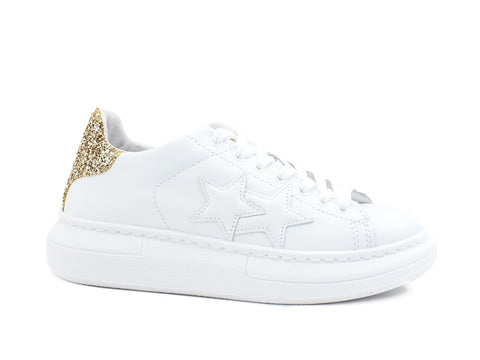 2STARS Sneakers Donna Glitter White 2SD2881