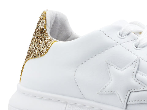 2STARS Sneakers Donna Glitter White 2SD2881