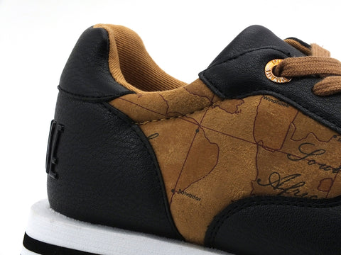 ALVIERO MARTINI 1A CLASSE Sneakers Nero Geo Beige P3A4-10711