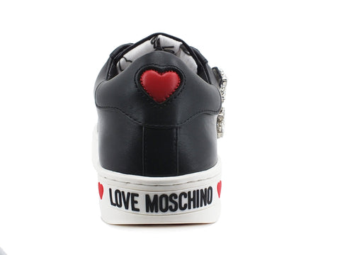 LOVE MOSCHINO Sneaker Cuore Pietra Nero JA15013G1BIA0000