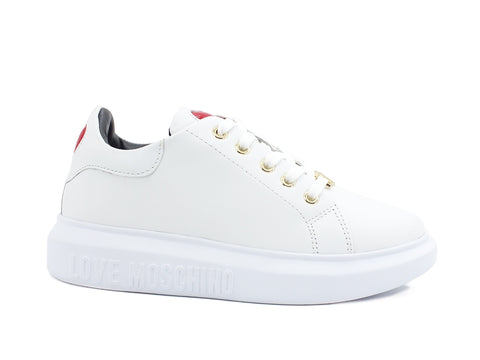 LOVE MOSCHINO Sneaker Cuore Bianco JA15494G0BJA0100