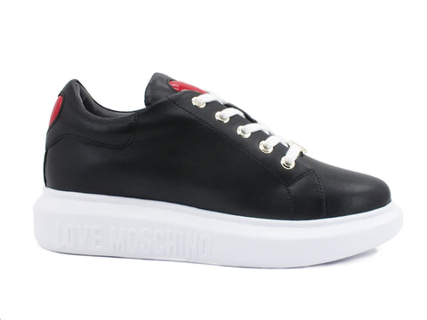 LOVE MOSCHINO Sneaker Cuore Nero JA15494G0BJA0000