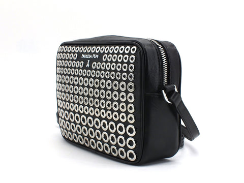 PATRIZIA PEPE Borsa Tracolla Borchie Nero 2V8985-A7Z7