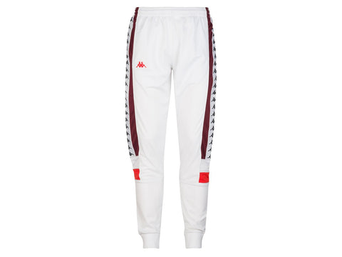 KAPPA 222 Banda Mems Slim Pantalone White Red Orange 303LP70