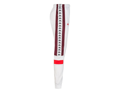 KAPPA 222 Banda Mems Slim Pantalone White Red Orange 303LP70