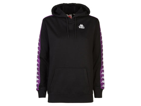 KAPPA 222 Banda Budy Felpa Black Violet 304VHN0