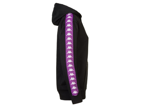 KAPPA 222 Banda Budy Felpa Black Violet 304VHN0