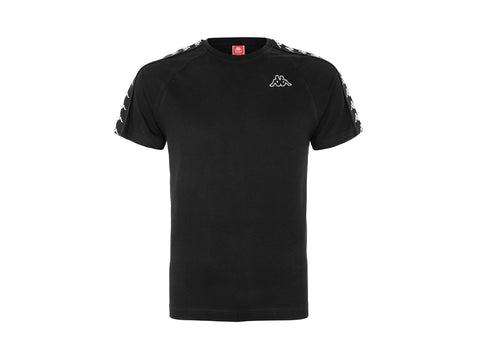 KAPPA 222 Banda Coen Slim T-Shirt Black 303UV10