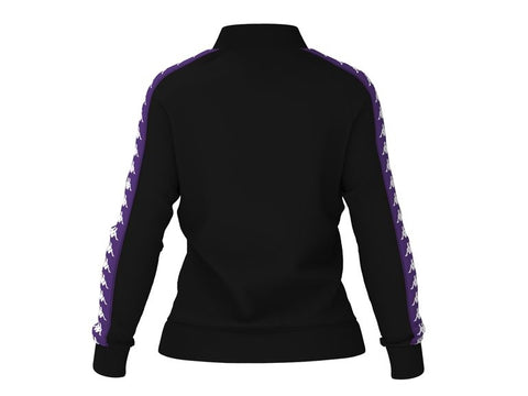 KAPPA 222 Banda Womber Slim Felpa Black Violet 303WY20