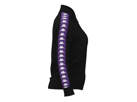 KAPPA 222 Banda Womber Slim Felpa Black Violet 303WY20