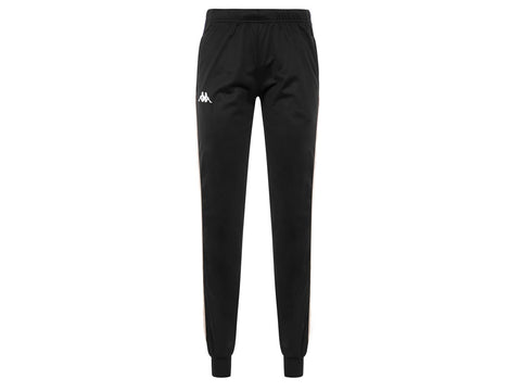 KAPPA 222 Banda Rastoria Slim Pantaloni Lunghi Black Pink Pearl 303R5K0