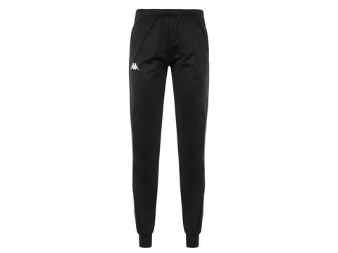 KAPPA 222 Banda Rastoria Slim Pantaloni Lunghi Black Violet 303R5K0