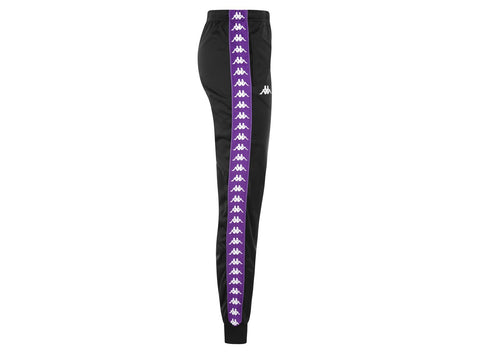 KAPPA 222 Banda Rastoria Slim Pantaloni Lunghi Black Violet 303R5K0