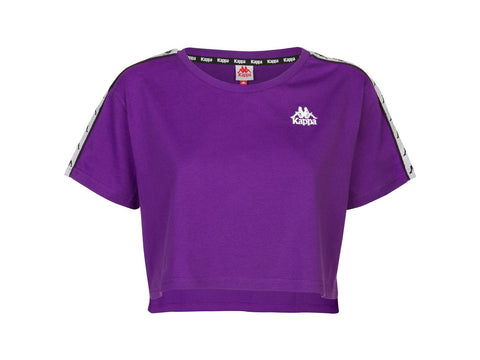 KAPPA 222 Banda Apua T-Shirt Violet White 303WGQ0