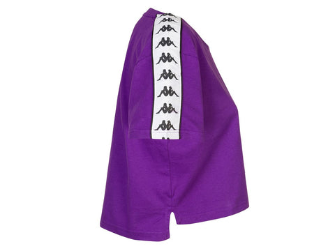 KAPPA 222 Banda Apua T-Shirt Violet White 303WGQ0
