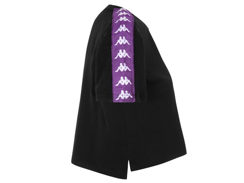 KAPPA 222 Banda Apua T-Shirt Black Violet 303WGQ0