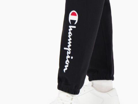 CHAMPION Pantalone Tuta Elastico Black 113192