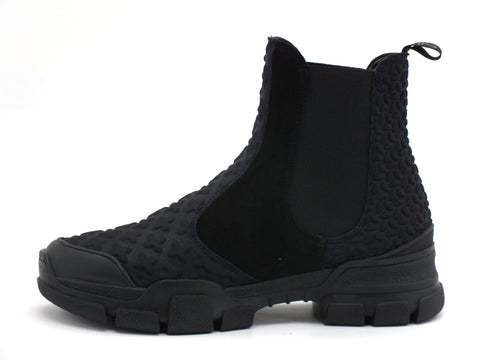 LAKE Beatles Cross Stivaletto Elastico Black C27-BEA