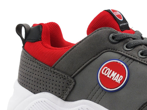 COLMAR Travis Colors Sneaker Gray Red TRAVIS COLORS Y02