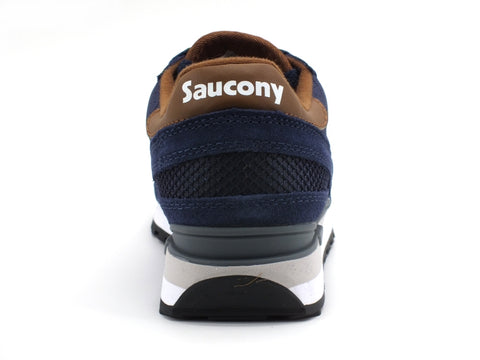 SAUCONY Shadow Sneaker Navy Brown S2108-710