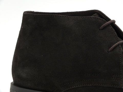 GEOX Claudio Scarpa Stringata Coffee U0458A00022C6024