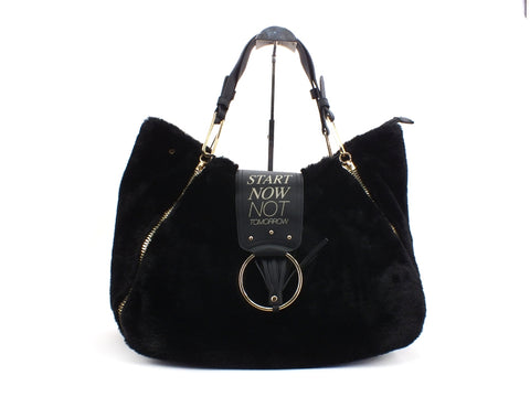 LE PANDORINE Vicky Fur Start Borsa Black AI20DAB02591-06
