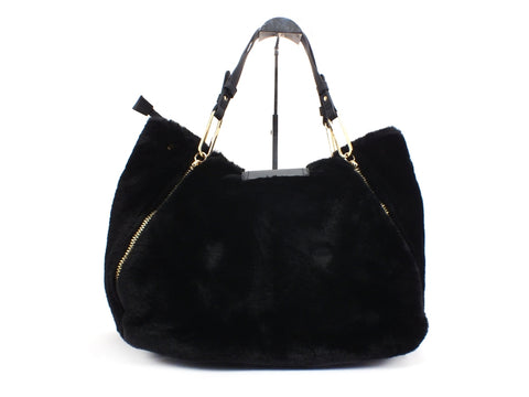 LE PANDORINE Vicky Fur Start Borsa Black AI20DAB02591-06