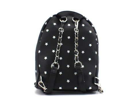 LE PANDORINE Vicky Backpack Sclera Star Zaino Stelle Black AI20DAC02592-04