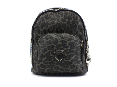 LE PANDORINE Vicky Backpack Oggi Zaino Leopard Black AI20DAC02592-06